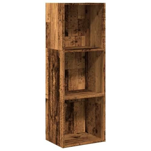 Regal za knjige boja starog drva 40x30x114 cm konstruirano drvo - Staro drvo 1 114 cm 40 cm Cijena