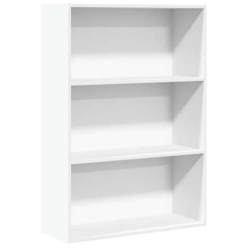 Regal za knjige bijeli 80x30x114 cm od konstruiranog drva - Bijela 1 114 cm 80 cm Cijena