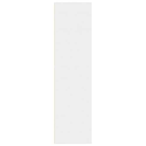 Regal za knjige bijeli 80x30x114 cm od konstruiranog drva - Bijela 1 114 cm 80 cm Cijena