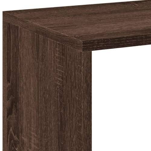Pregrada / regal za knjige boja hrasta 102x29x103,5 cm drveni - Smeđi hrast 1 103.5 cm 102 cm Cijena