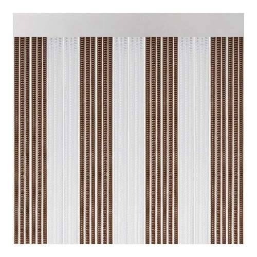 zavjesa Acudam Lisboa Vrata Kristal Smeđa Vanjski dio PVC Aluminij 90 x 210 cm Cijena