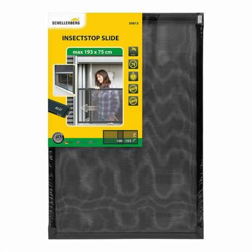 Mreža protiv komaraca Schellenberg Antracitna Aluminij Izvlači S okvirom Kaljeno Staklo 75 x 100 cm Cijena