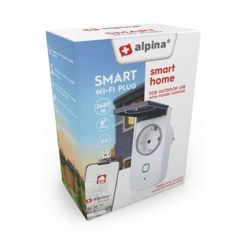 Pametna Utičnica Alpina Smart Home Vanjski dio Wi-Fi 230 V 16 A Cijena