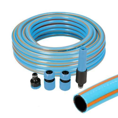Set crijeva s priborom EDM 74108 PVC 5/8” 20 mm x 25 m Plava (25 m) Cijena