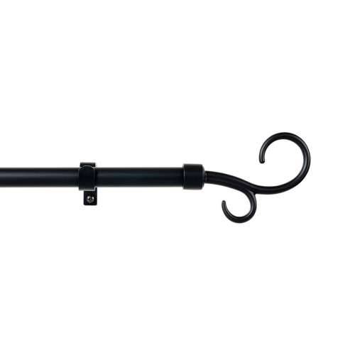 Šipka za zavjese Stor Planet Cintacor Štap 160-300 cm Crna Metal Cijena