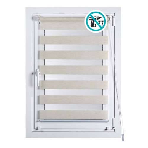 Rolete na namatanje Stor Planet Clip&Fix Night&Day Bež 150 x 180 cm Cijena