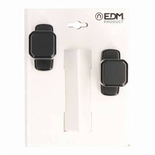 Zatvarač jabučica EDM 85462 6807 Crna Aluminij 80 x 39 mm Cijena