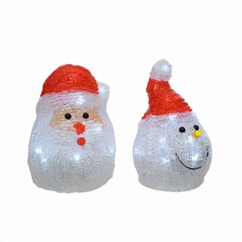 Ukrasna figura Lumineo 491239 10,5 x 10,5 x 15 cm LED Unutrašnjost Cijena
