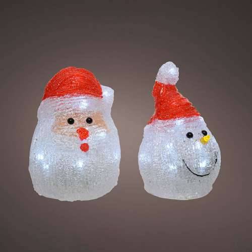 Ukrasna figura Lumineo 491239 10,5 x 10,5 x 15 cm LED Unutrašnjost Cijena
