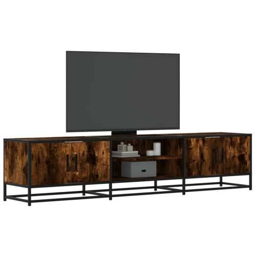 TV ormarić boja dimljenog hrasta 180x35x41 cm konstruirano drvo - Dimljeni hrast 1 180 cm Cijena