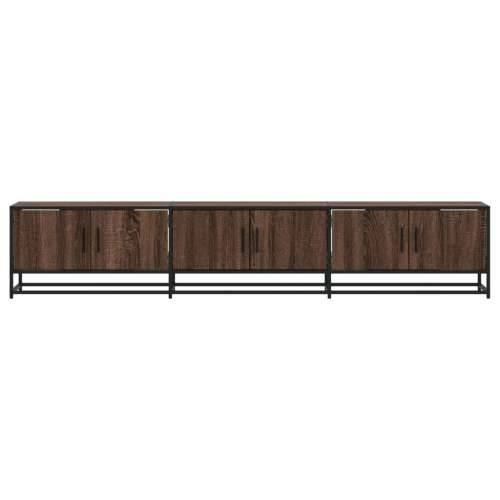 TV ormarić boja smeđeg hrasta 210x35x41 cm konstruirano drvo - Smeđi hrast 1 210 cm Cijena