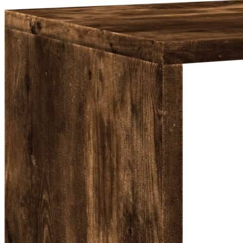 Ormarić za knjige boja dimljenog hrasta 137,5x29x137,5cm drveni - Dimljeni hrast 1 137.5 cm Cijena