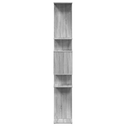 Ormarić za knjige boja hrasta 92x29x188 cm konstruirano drvo - Sivi hrast sonoma 1 188 cm Cijena