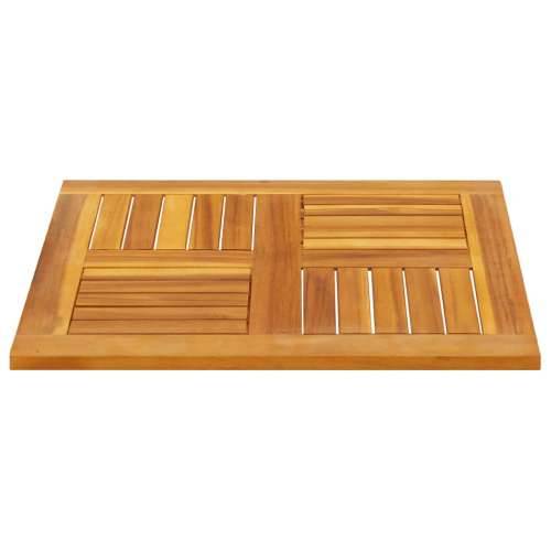 Stolna ploča 60x60x2 cm četvrtasta od masivnog drva bagrema - 60 cm 1 Četvrtasto Cijena