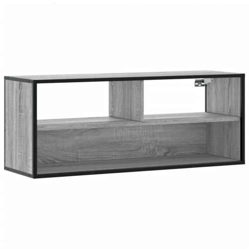 TV ormarić boja hrasta sonome 100x31x39,5 cm konstruirano drvo - Sivi hrast sonoma 1 100 cm Cijena
