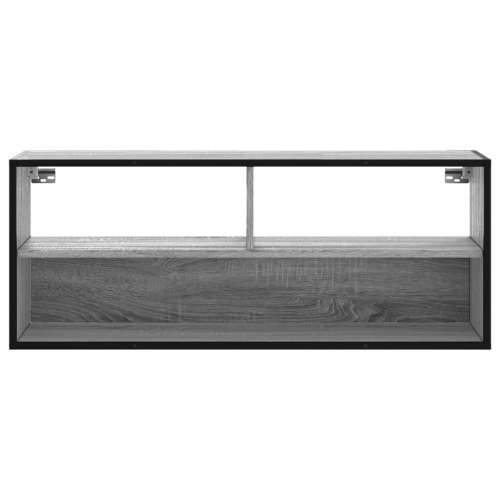 TV ormarić boja hrasta sonome 100x31x39,5 cm konstruirano drvo - Sivi hrast sonoma 1 100 cm Cijena