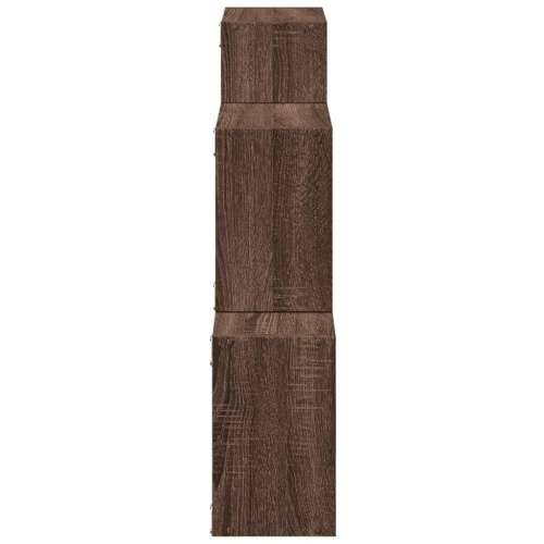 Zidni ormarić 78x18x71 cm boja smeđeg hrasta konstruirano drvo - Smeđi hrast 1 Cijena