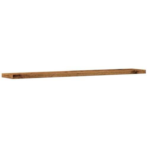 Zidne police 4 kom boja drva 60 x 20 x 1,5 cm konstruirano drvo - Staro drvo 60 x 20 x 1.5 cm 4 Cijena