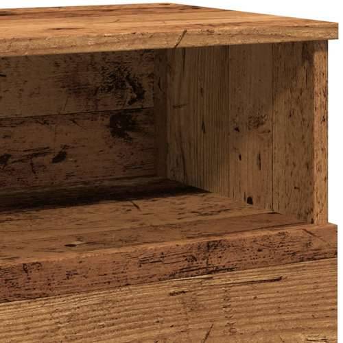 Noćni ormarić boja staro drvo 50 x 32 x 60 cm konstruirano drvo - Staro drvo 1 Cijena