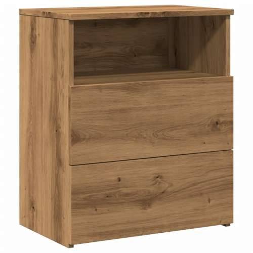 Noćni ormarići boja hrasta artisan 50x32x60cm konstruirano drvo - hrast artisan 1 Cijena