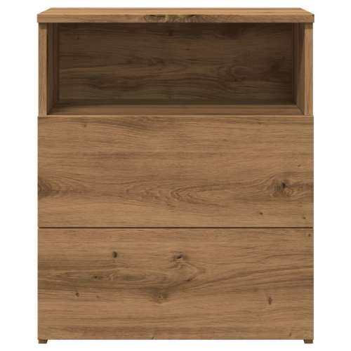 Noćni ormarići boja hrasta artisan 50x32x60cm konstruirano drvo - hrast artisan 1 Cijena