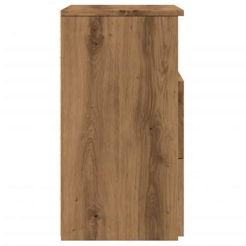 Noćni ormarići boja hrasta artisan 50x32x60cm konstruirano drvo - hrast artisan 1 Cijena
