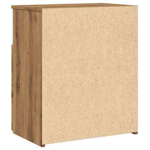 Noćni ormarići boja hrasta artisan 50x32x60cm konstruirano drvo - hrast artisan 1 Cijena