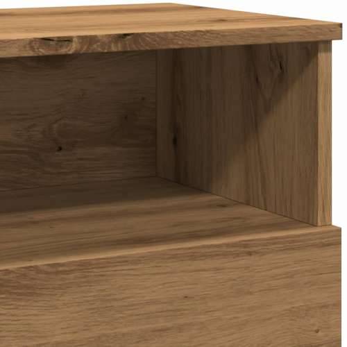 Noćni ormarići boja hrasta artisan 50x32x60cm konstruirano drvo - hrast artisan 1 Cijena