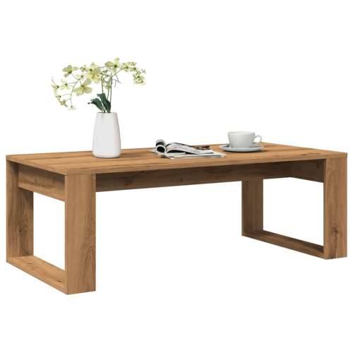 Stolić za kavu boja hrasta 102 x 50 x 35 cm konstruirano drvo - hrast artisan 1 Cijena