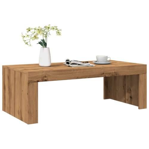 Stolić za kavu boja hrasta 102 x 50 x 35 cm konstruirano drvo - hrast artisan 1 Cijena
