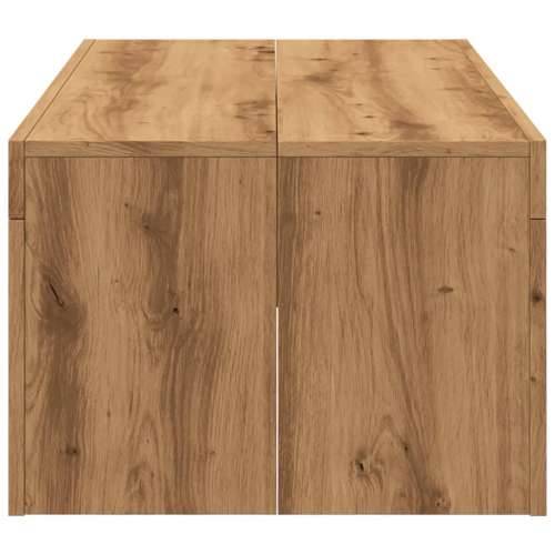 Stolić za kavu boja hrasta 102 x 50 x 35 cm konstruirano drvo - hrast artisan 1 Cijena