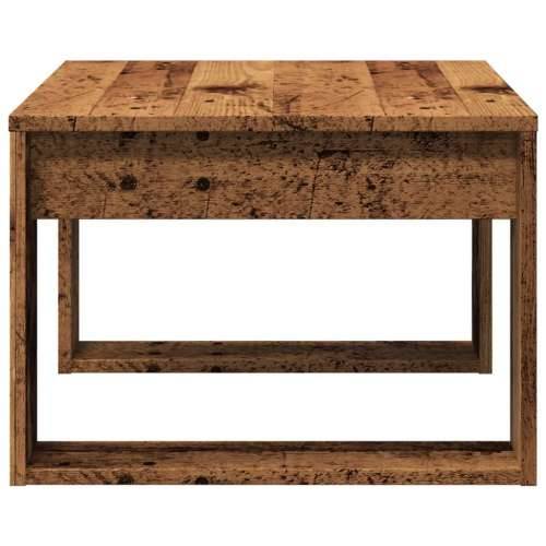 Bočni stolić boja starog drva 50 x 50 x 35 cm konstruirano drvo - Staro drvo 50 x 50 cm 1 Cijena