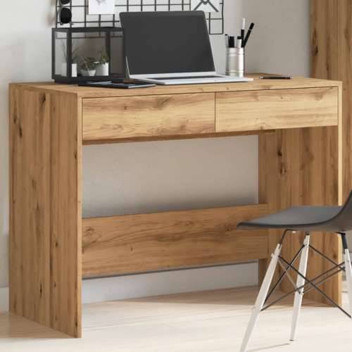 Radni stol boja hrasta artisan 101x50x76,5 cm konstruirano drvo - hrast artisan Cijena
