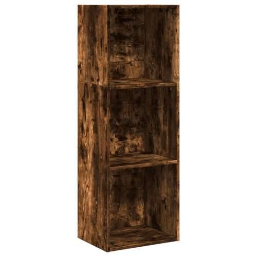 Regal za knjige boja hrasta 40x30x114 cm konstruirano drvo - Dimljeni hrast 1 114 cm 40 cm Cijena