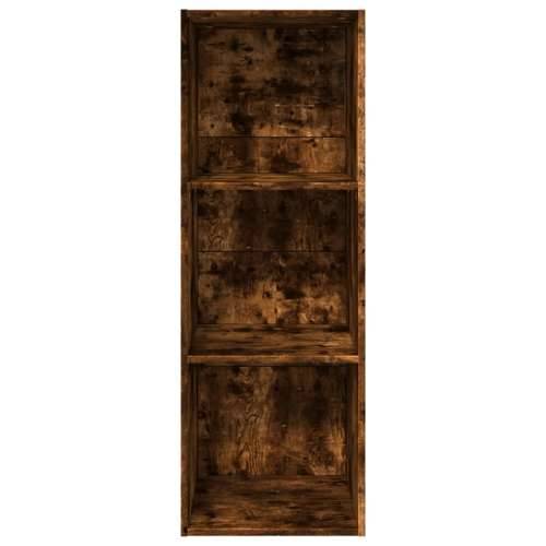 Regal za knjige boja hrasta 40x30x114 cm konstruirano drvo - Dimljeni hrast 1 114 cm 40 cm Cijena
