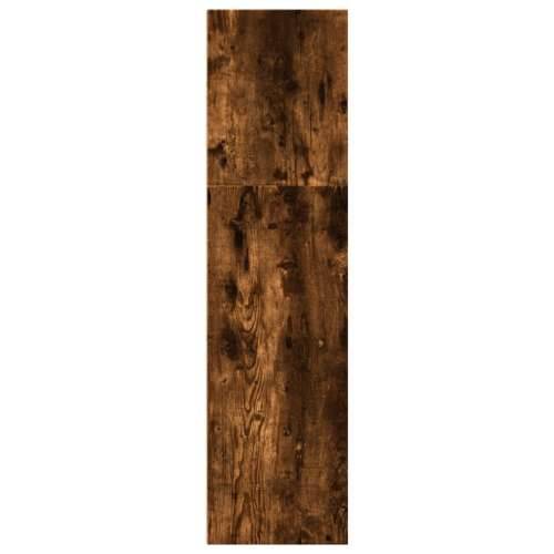 Regal za knjige boja hrasta 40x30x114 cm konstruirano drvo - Dimljeni hrast 1 114 cm 40 cm Cijena