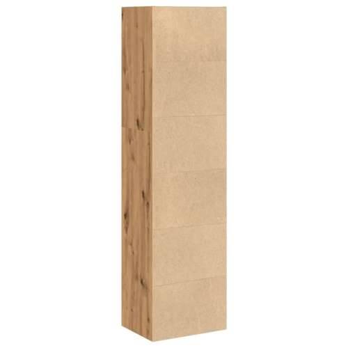 Regal za knjige boja artisian hrast 40x30x152 cm drveni - artisian oak 1 152 cm 40 cm Cijena
