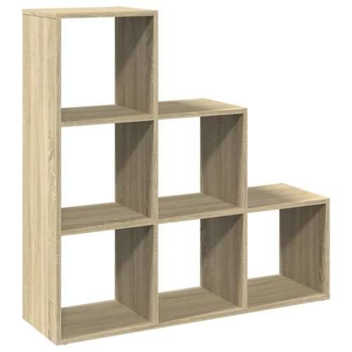 Pregrada / regal za knjige 3 razina hrast 99x29x99 cm drveni - sonoma hrast 1 99 cm Cijena