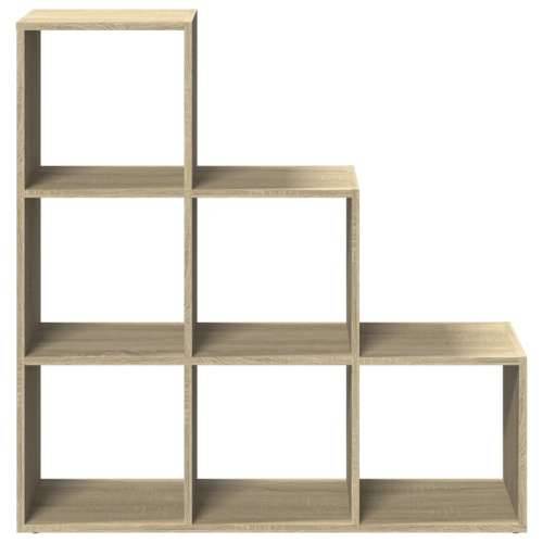 Pregrada / regal za knjige 3 razina hrast 99x29x99 cm drveni - sonoma hrast 1 99 cm Cijena