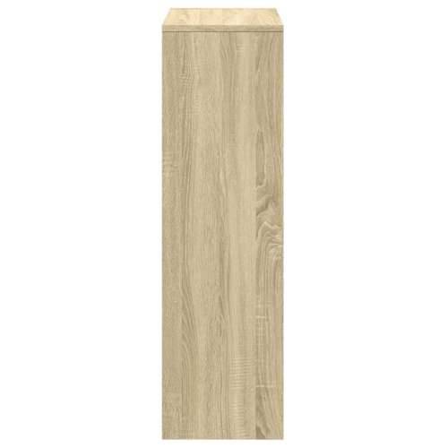Pregrada / regal za knjige 3 razina hrast 99x29x99 cm drveni - sonoma hrast 1 99 cm Cijena