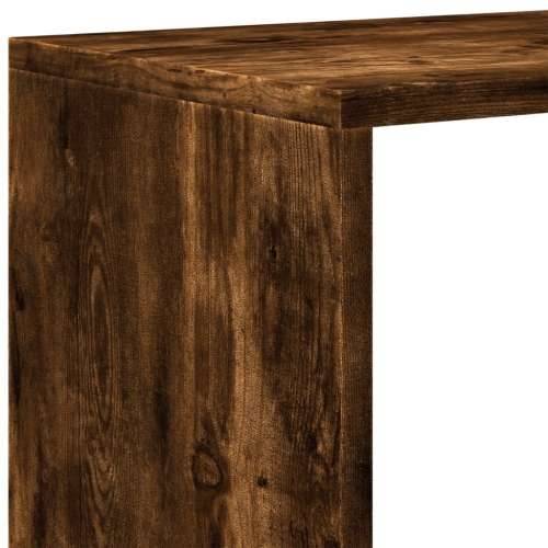 Pregrada / regal za knjige 3 razina hrast 99x29x99 cm drveni - Dimljeni hrast 1 99 cm Cijena