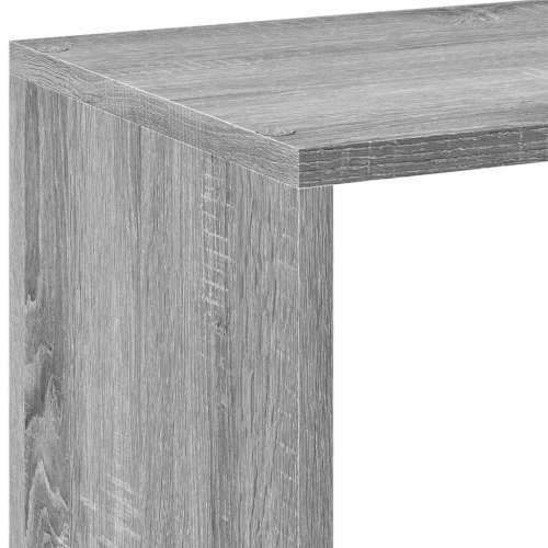 Pregrada / regal za knjige boja hrasta 102x29x103,5 cm drveni - Sivi hrast sonoma 1 103.5 cm 102 cm Cijena