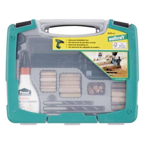 Wood assembly kit Wolfcraft 4645000 Universal 79 Dijelovi Cijena