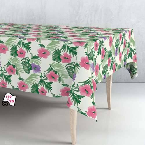 Stolnjak u roli Exma Uljno platno Ziedi 140 cm x 25 m Cijena