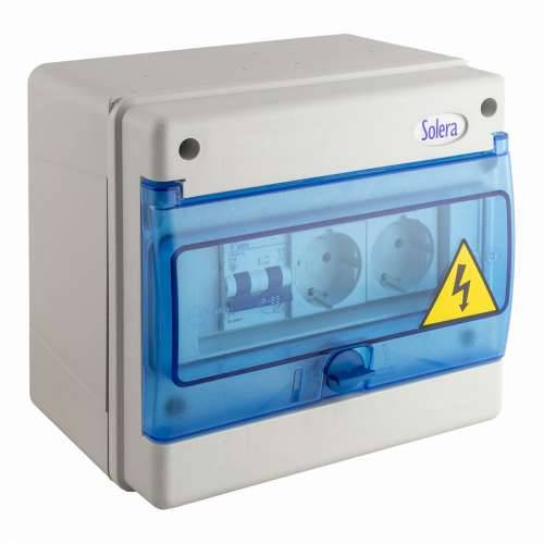 Electrical panel Solera 1308a-c9 Industrijski 21,5 x 16 x 20 cm IP54 16 A Cijena