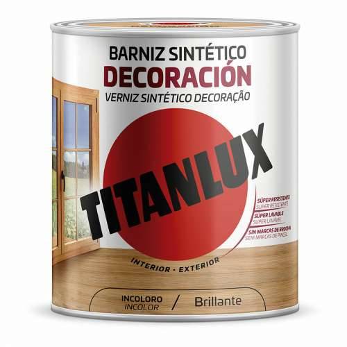 Sintetički lak Titanlux m10100004 Ukrasi Sjajan Bezbojno 4 L Cijena