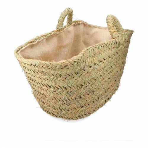 Košara za drva EDM Esparto 60 x 35 x 45 cm 60 x 45 x 35 cm Ovală Cijena