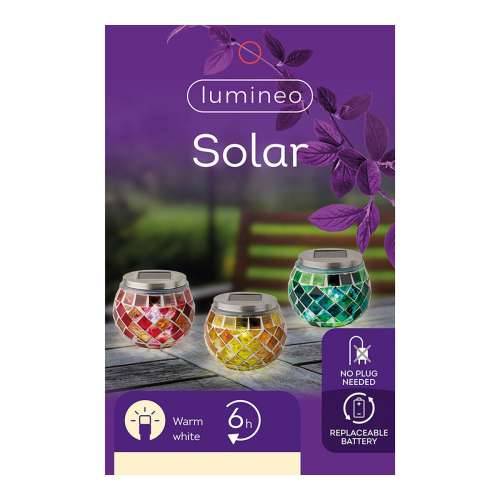 Solarna svjetiljka Lumineo 894596 9 cm Mozaik Cijena