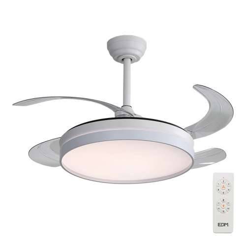 Stropni Ventilator sa Svjetlom EDM 33827 Ross Bijela 35 W 4100 Lm 2190 Lm Viličar Cijena