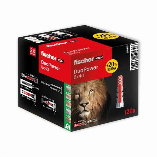 Kopačke Fischer DuoPower 570410 8 x 40 mm (120 kom.) Cijena